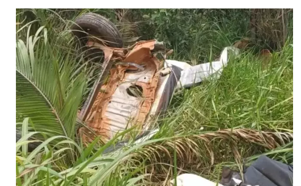 Imagem de compartilhamento para o artigo Morador de Chapadão do Sul sobrevive a acidente que partiu carro ao meio em Goiás da MS Todo dia